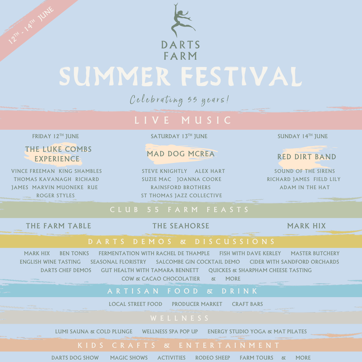Darts Farm Summer Festival - Early Bird Tickets